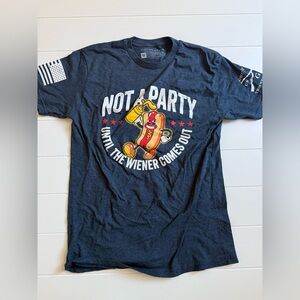 Grunt Style Blue Graphic Tee